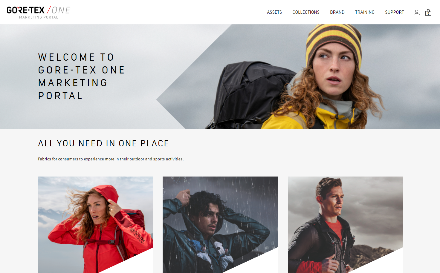 GORE-TEX ONE MARKETING PORTAL – putting everything in one place | GORE ...