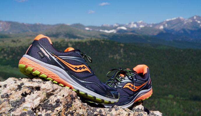 Take Reign Over Puddle Weather With the Saucony Ride 9 GTX® Shoe | GORE-TEX  Brand